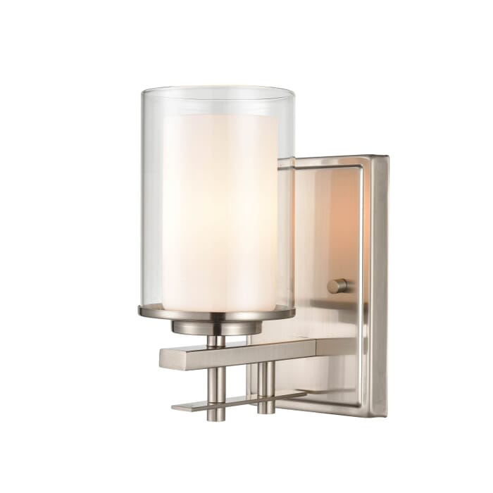 Millennium Wall Sconce in Brushed Nickel Millennium Wall Sconce in Brushed Nickel