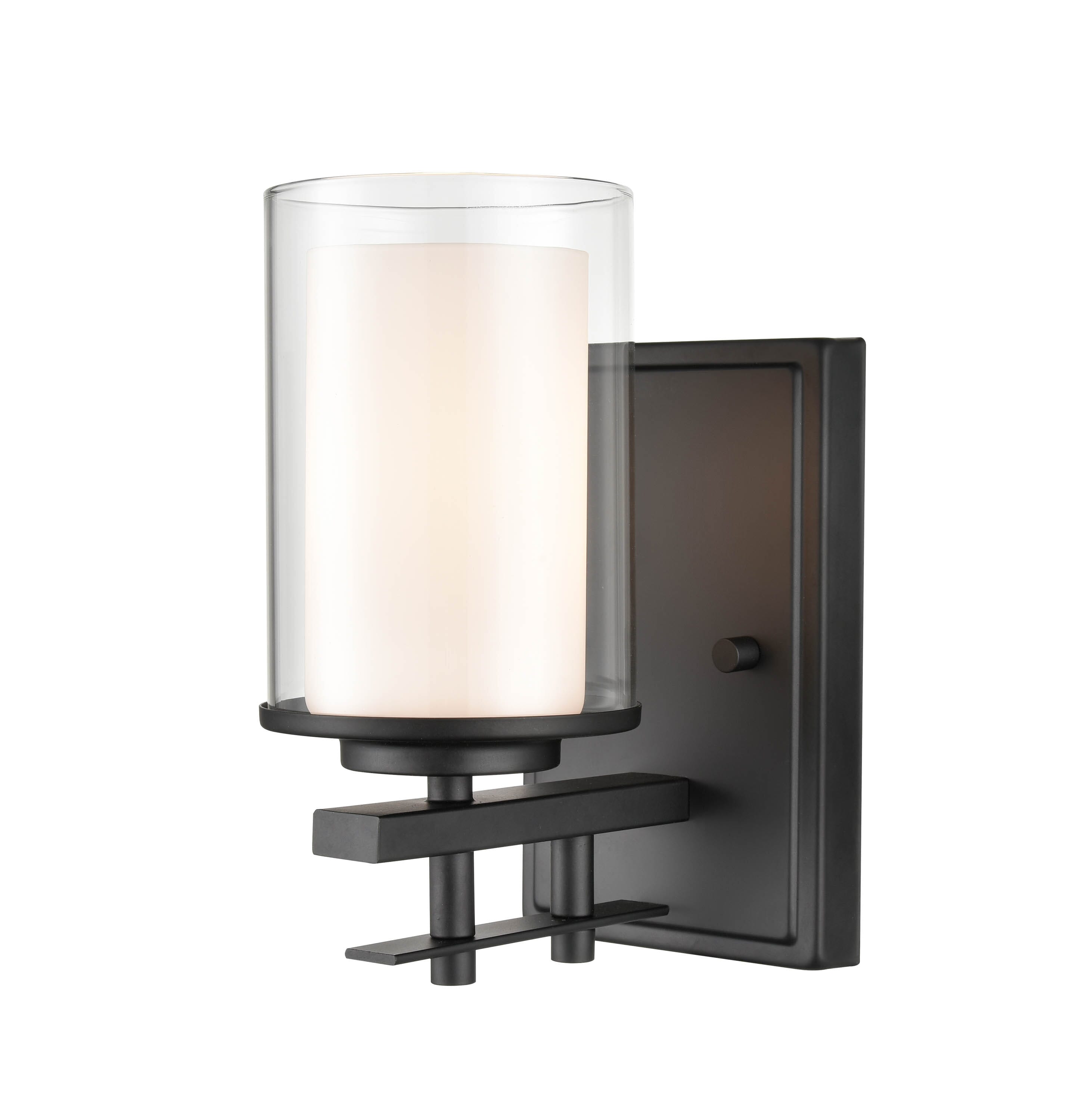 Millennium Wall Sconce in Matte Black