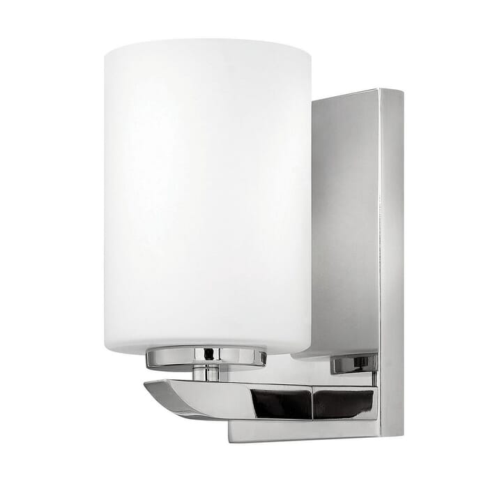 Hinkley Kyra Bathroom Wall Sconce in Polished Nickel Hinkley Kyra Bathroom Wall Sconce in Polished Nickel