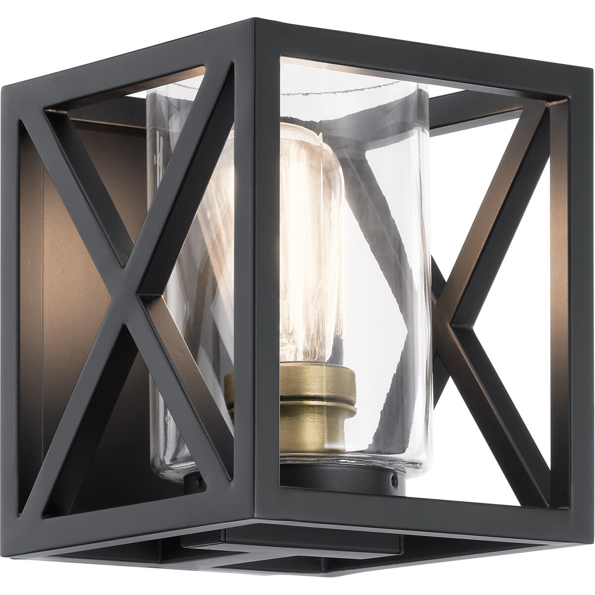 Kichler Lighting Moorgate 7" Wall Sconce in Black
