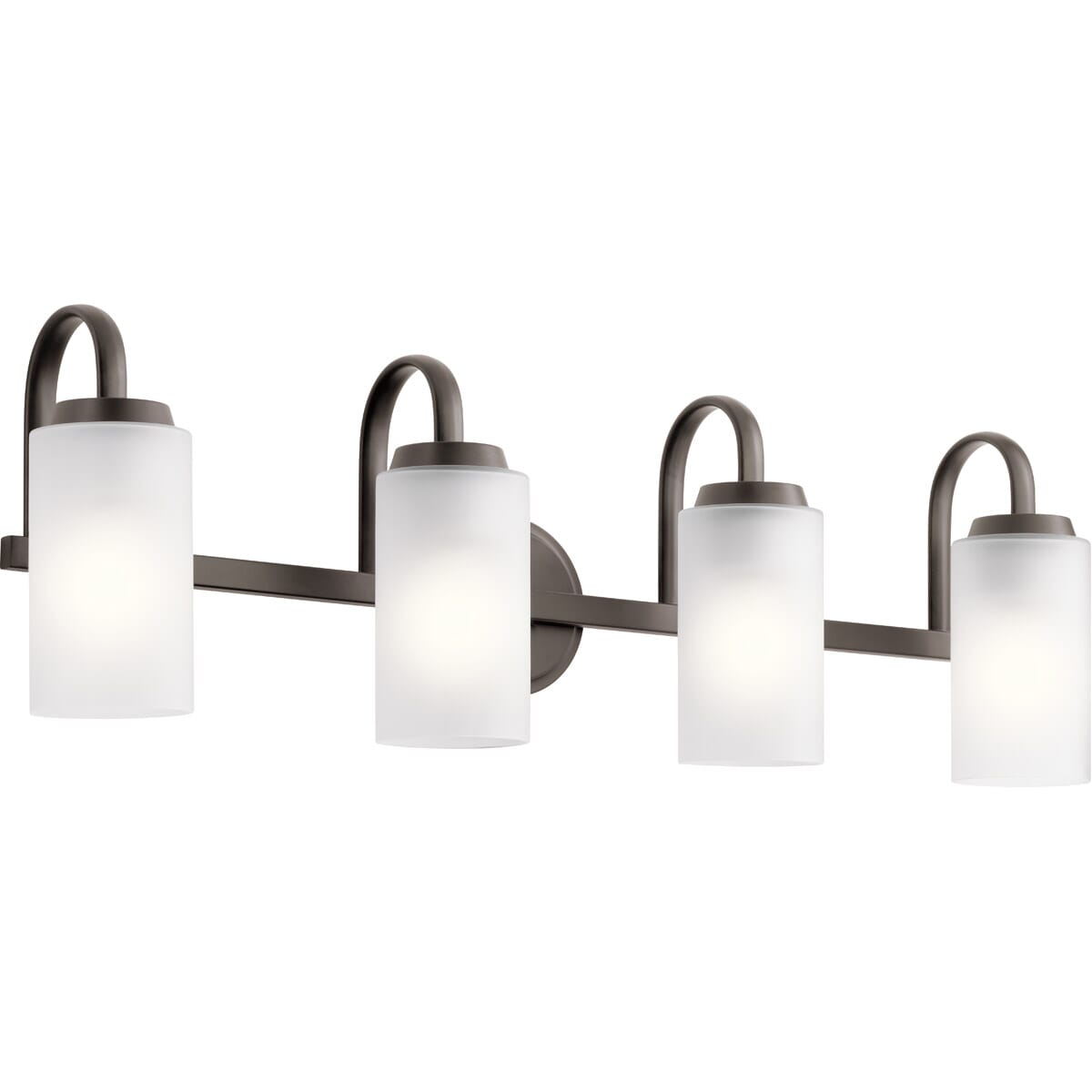 Kichler Lighting Kennewick 4-Light 32" Bathroom Vanity Light in Olde Bronze