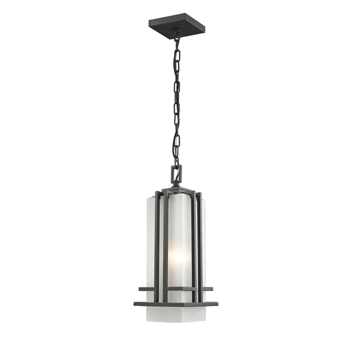 Z-Lite Abbey 1-Light Outdoor Chain Mount Ceiling Fixture Light In Outdoor Rubbed Bronze Z-Lite Abbey 1-Light Outdoor Chain Mount Ceiling Fixture Light In Outdoor Rubbed Bronze