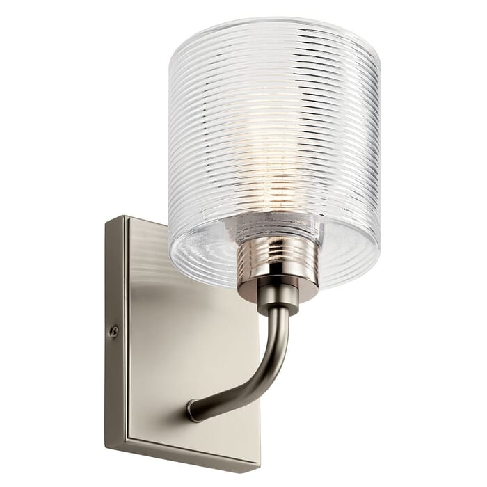 Kichler Lighting Harvan 10" Wall Sconce in Satin Nickel Kichler Lighting Harvan 10" Wall Sconce in Satin Nickel