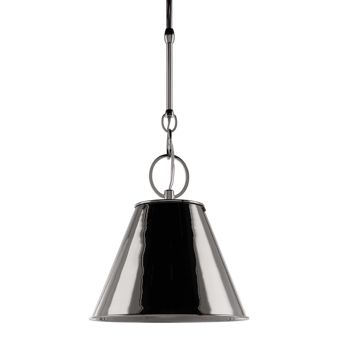 Hudson Valley Altamont 12" Pendant Light in Polished Nickel Hudson Valley Altamont 12" Pendant Light in Polished Nickel
