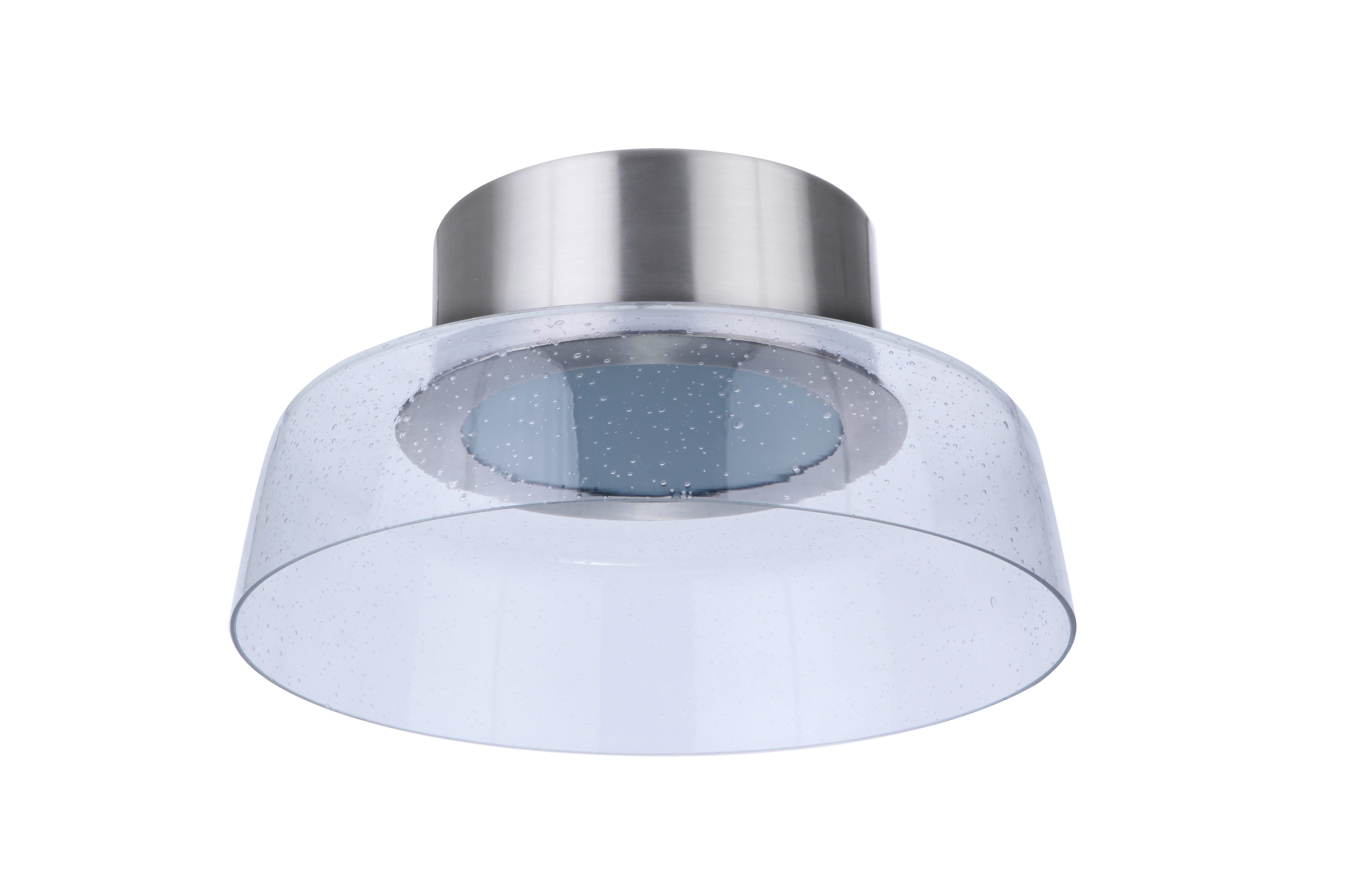 Centric Ceiling Light in Brushed Polished Nickel