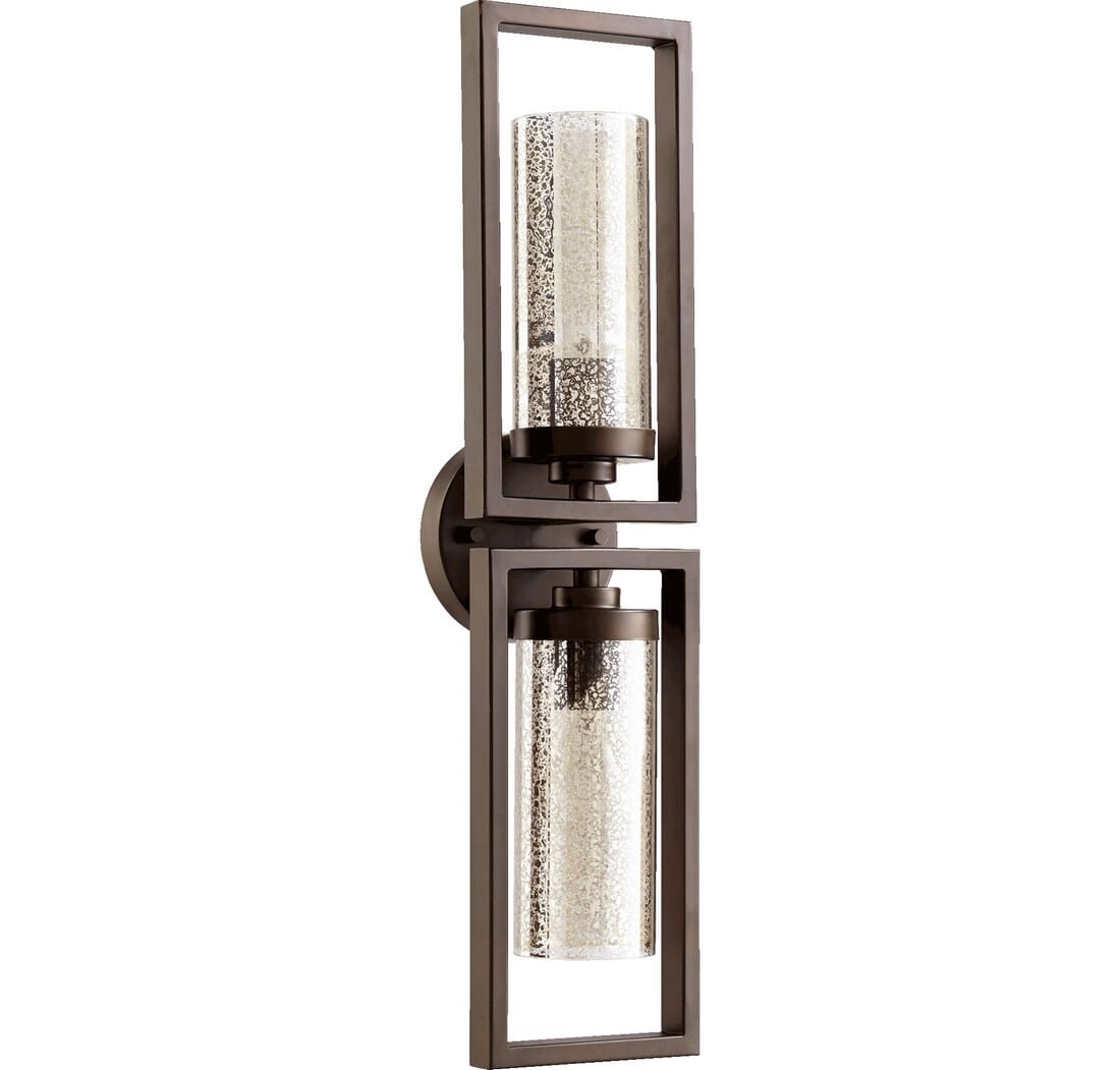 Quorum Julian 2-Light 25"" Wall Sconce in Oiled Bronze -  Quorum International, 553-2-86