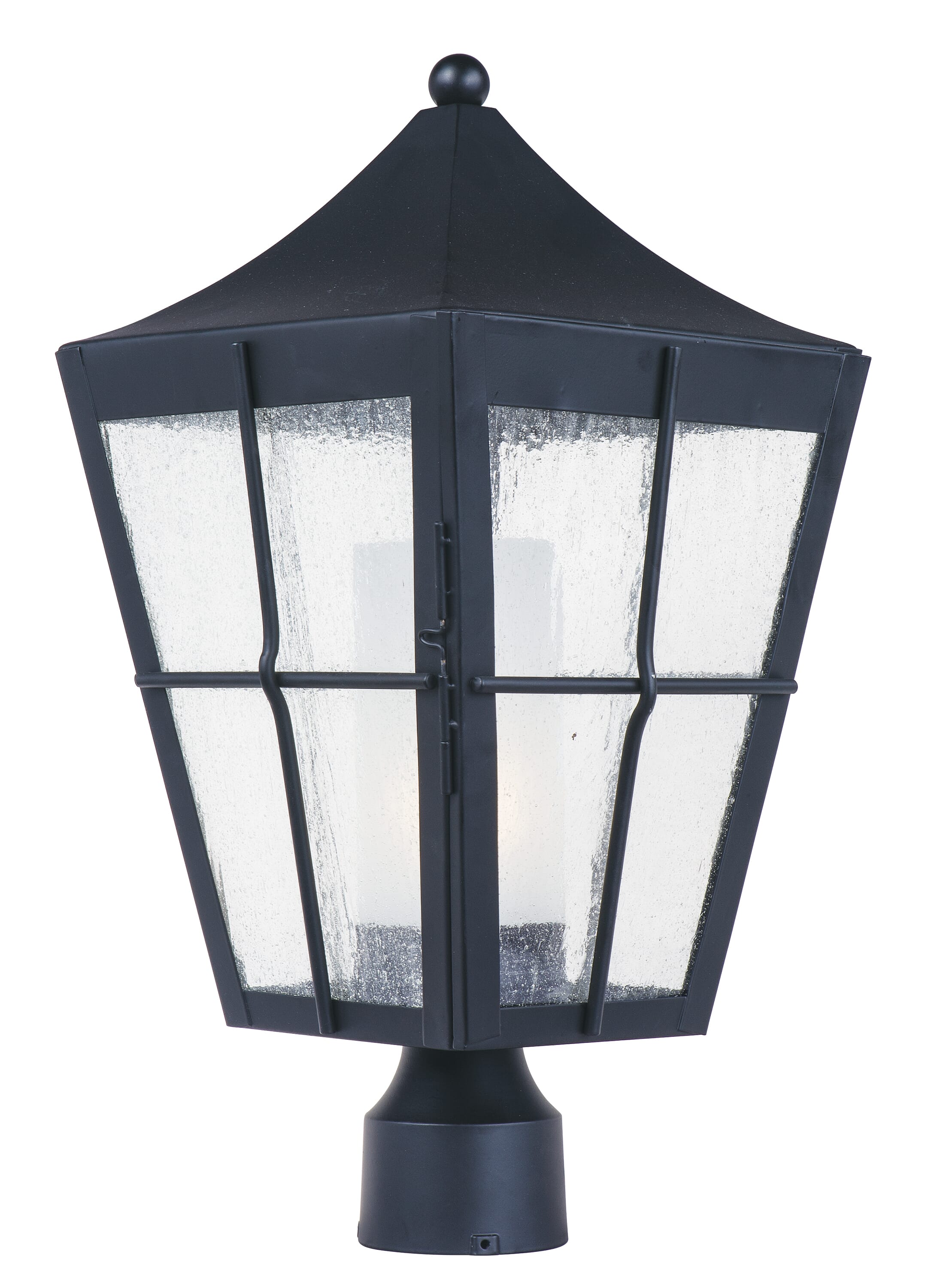 Maxim Lighting Revere LED E26 E26 1-Light 1-Light Outdoor Pole/Post Mount in Black