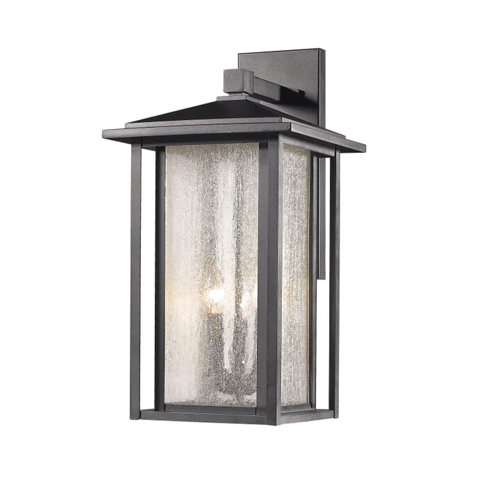 Z-Lite Aspen 3-Light Outdoor Wall Sconce In Black Z-Lite Aspen 3-Light Outdoor Wall Sconce In Black