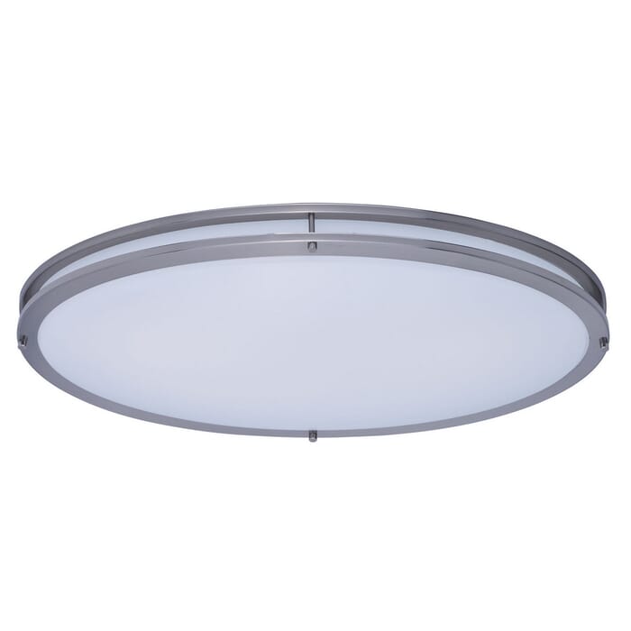 Maxim Lighting Linear 32" LED White Flush Mount in Satin Nickel Maxim Lighting Linear 32" LED White Flush Mount in Satin Nickel