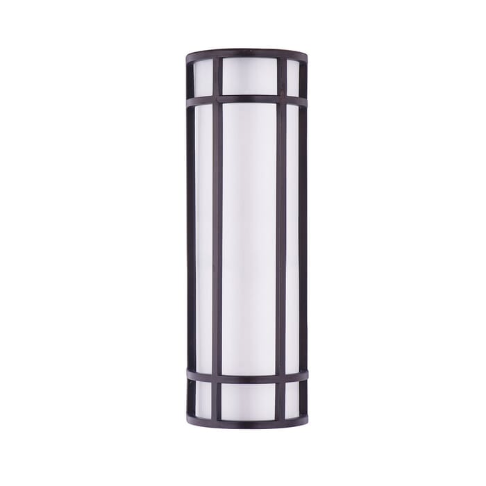 Maxim Lighting Moon Ray 18" Outdoor White Wall Mount in Bronze Maxim Lighting Moon Ray 18" Outdoor White Wall Mount in Bronze