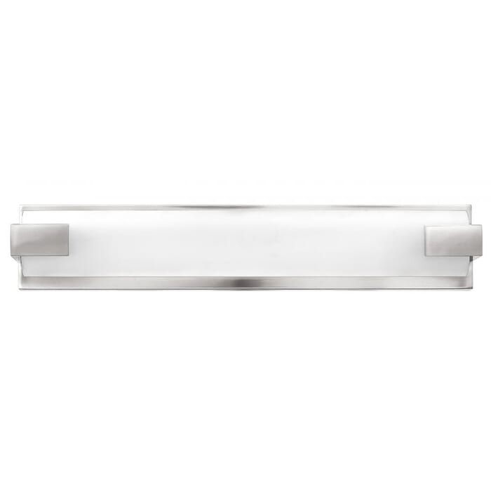 Hinkley Unity LED Bathroom Vanity Light in Polished Nickel Hinkley Unity LED Bathroom Vanity Light in Polished Nickel