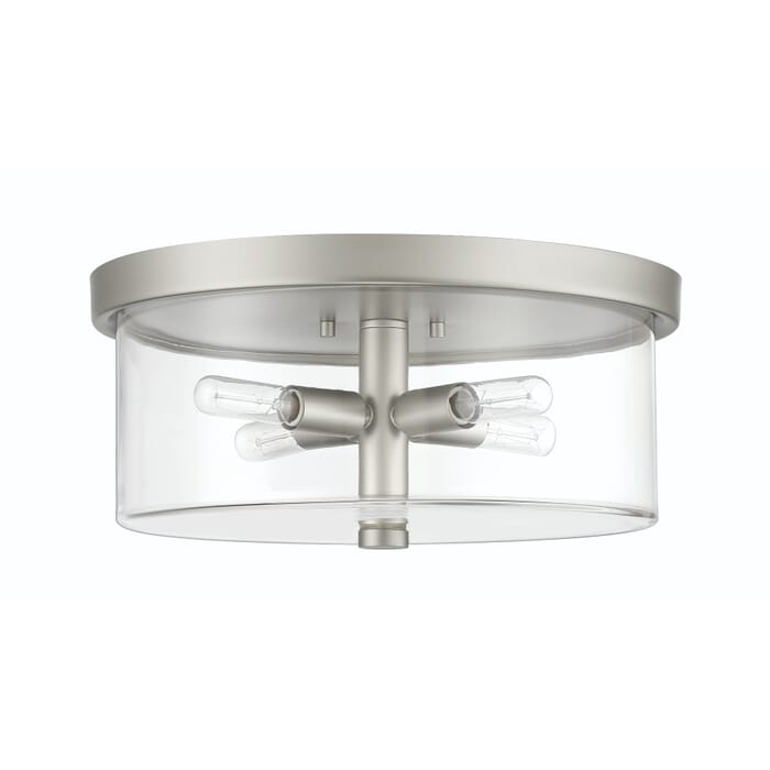 Craftmade Hailie 4-Light Ceiling Light in Satin Nickel Craftmade Hailie 4-Light Ceiling Light in Satin Nickel