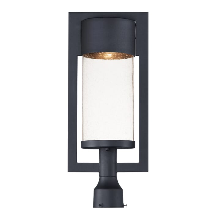 Focus 1-Light LED Outdoor Post Mount in Black Focus 1-Light LED Outdoor Post Mount in Black