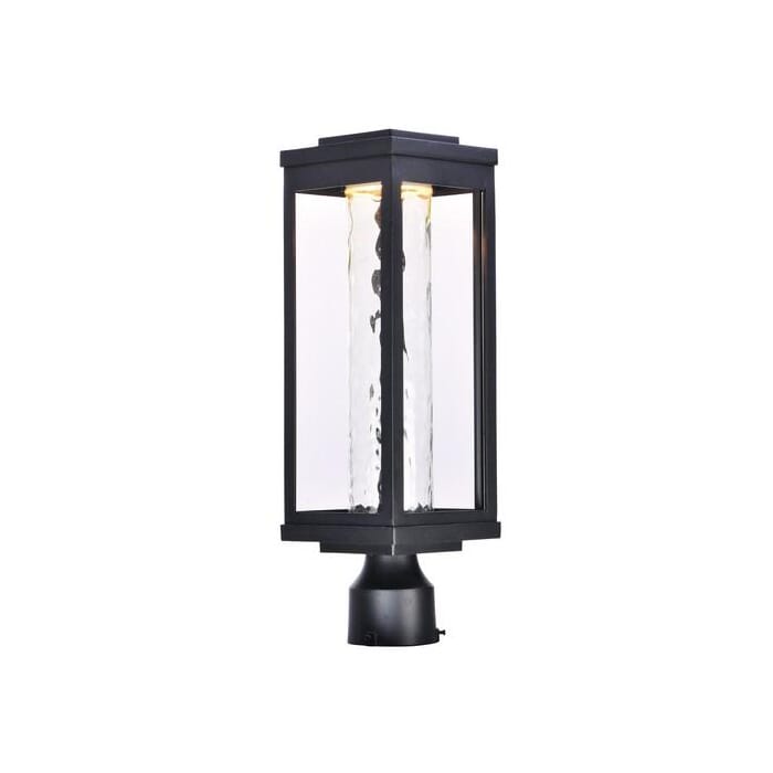 Maxim Lighting Salon LED 1-Light 1-Light Outdoor Pole/Post Mount in Black Maxim Lighting Salon LED 1-Light 1-Light Outdoor Pole/Post Mount in Black