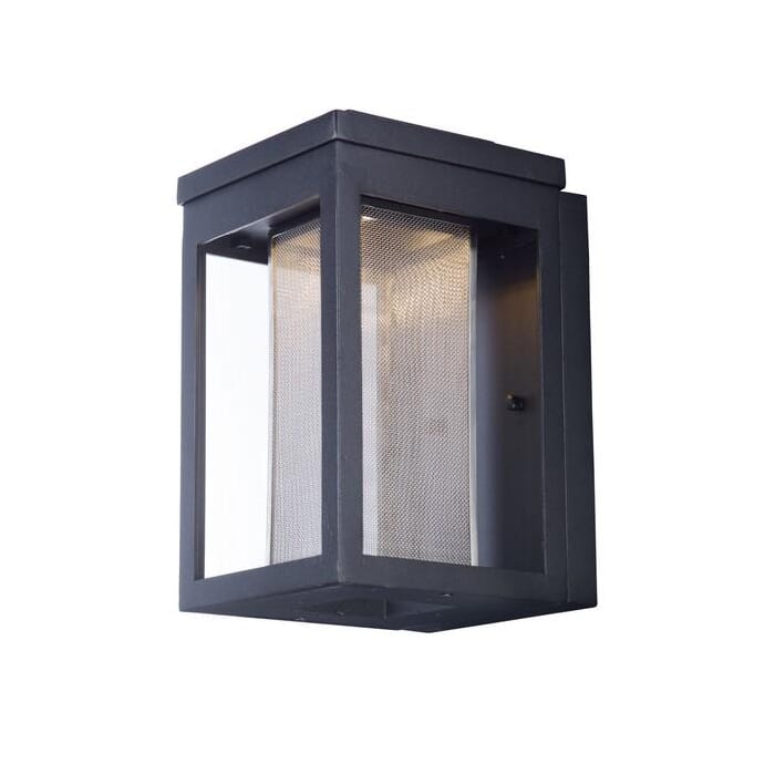 Maxim Lighting Salon LED 1-Light 1-Light Outdoor Wall Mount in Black Maxim Lighting Salon LED 1-Light 1-Light Outdoor Wall Mount in Black
