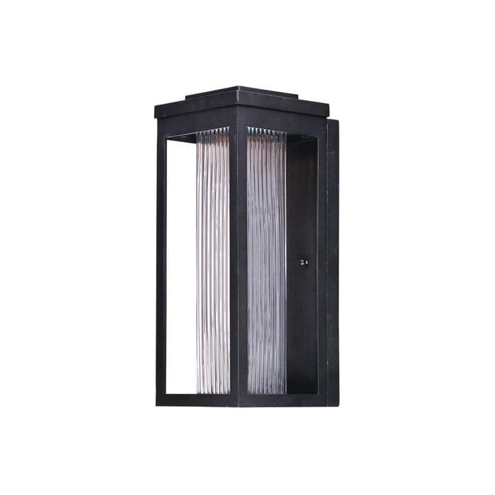 Maxim Lighting Salon LED 1-Light 1-Light Outdoor Wall Mount in Black Maxim Lighting Salon LED 1-Light 1-Light Outdoor Wall Mount in Black