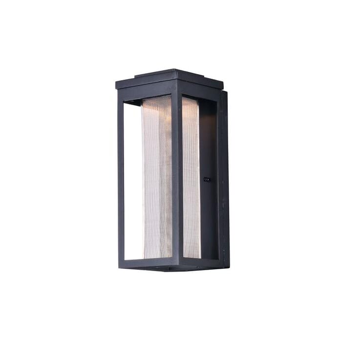Maxim Lighting Salon LED 1-Light 1-Light Outdoor Wall Mount in Black Maxim Lighting Salon LED 1-Light 1-Light Outdoor Wall Mount in Black