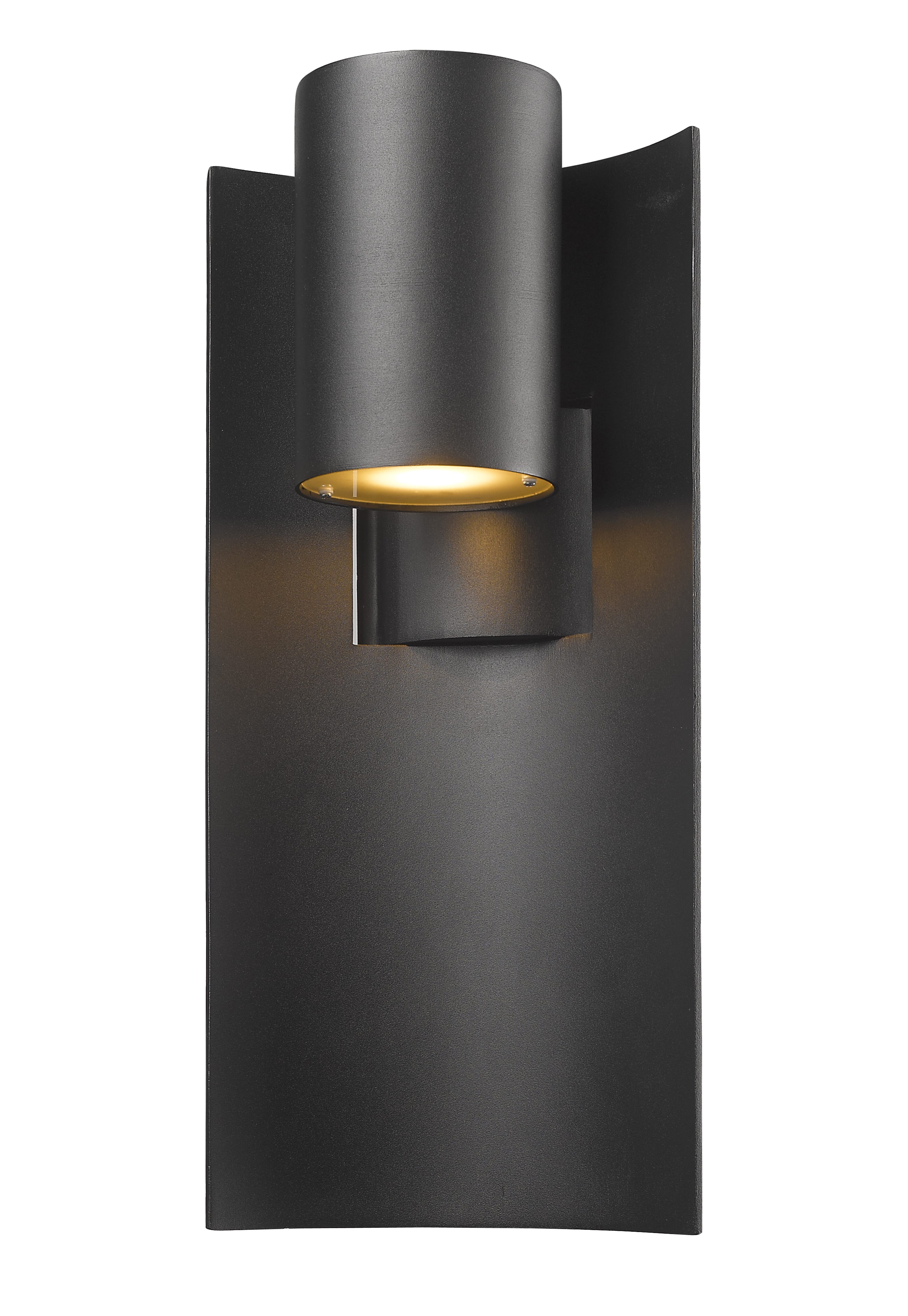 Z-Lite Amador 1-Light Outdoor Wall Sconce In Black