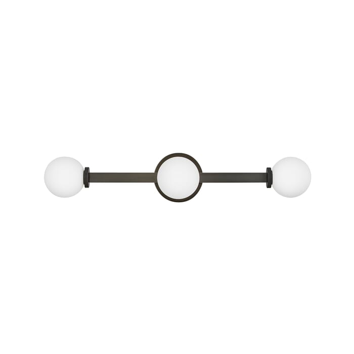 Audrey 3-Light Bathroom Vanity Light in Black Oxide Audrey 3-Light Bathroom Vanity Light in Black Oxide