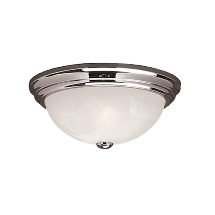 Millennium Lighting 500 Series 2-Light Flush Mount in Chrome Millennium Lighting 500 Series 2-Light Flush Mount in Chrome