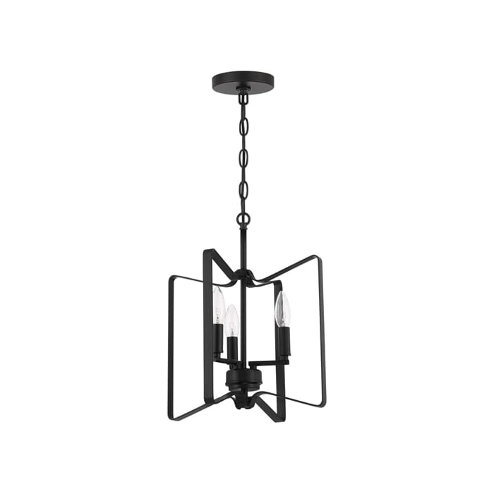 Craftmade Shayna 3-Light Ceiling Light in Flat Black Craftmade Shayna 3-Light Ceiling Light in Flat Black