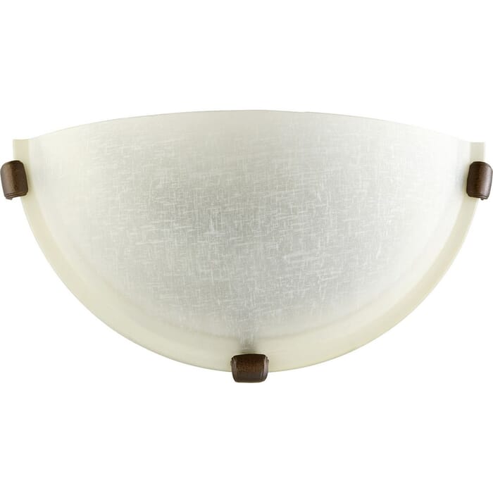 Quorum Transitional 6" Wall Sconce in Oiled Bronze Quorum Transitional 6" Wall Sconce in Oiled Bronze