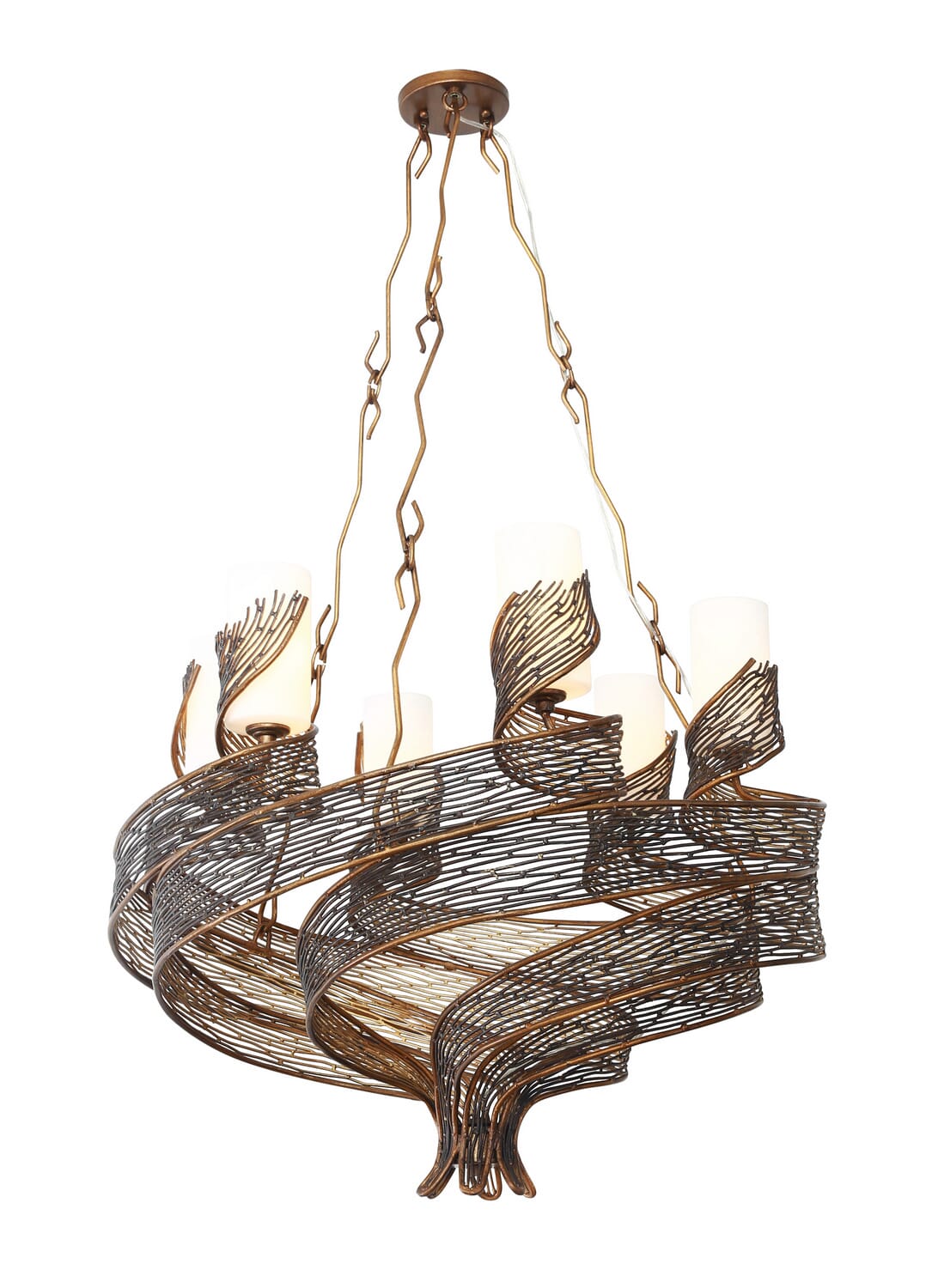 Six Light Chandelier by Varaluz