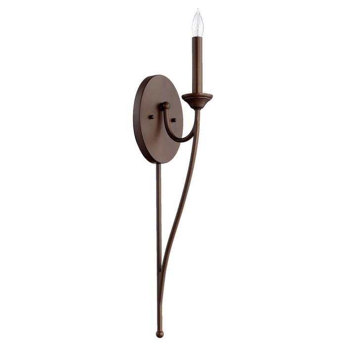 Quorum Brooks 26" Wall Sconce in Oiled Bronze Quorum Brooks 26" Wall Sconce in Oiled Bronze