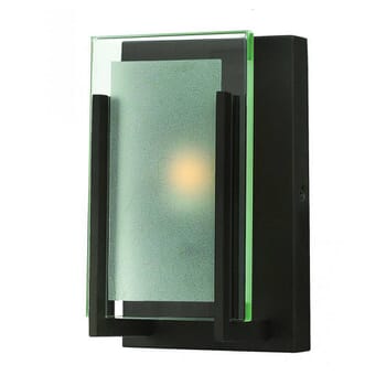 Hinkley Latitude 1-Light Bathroom Wall Sconce in Oil Rubbed Bronze