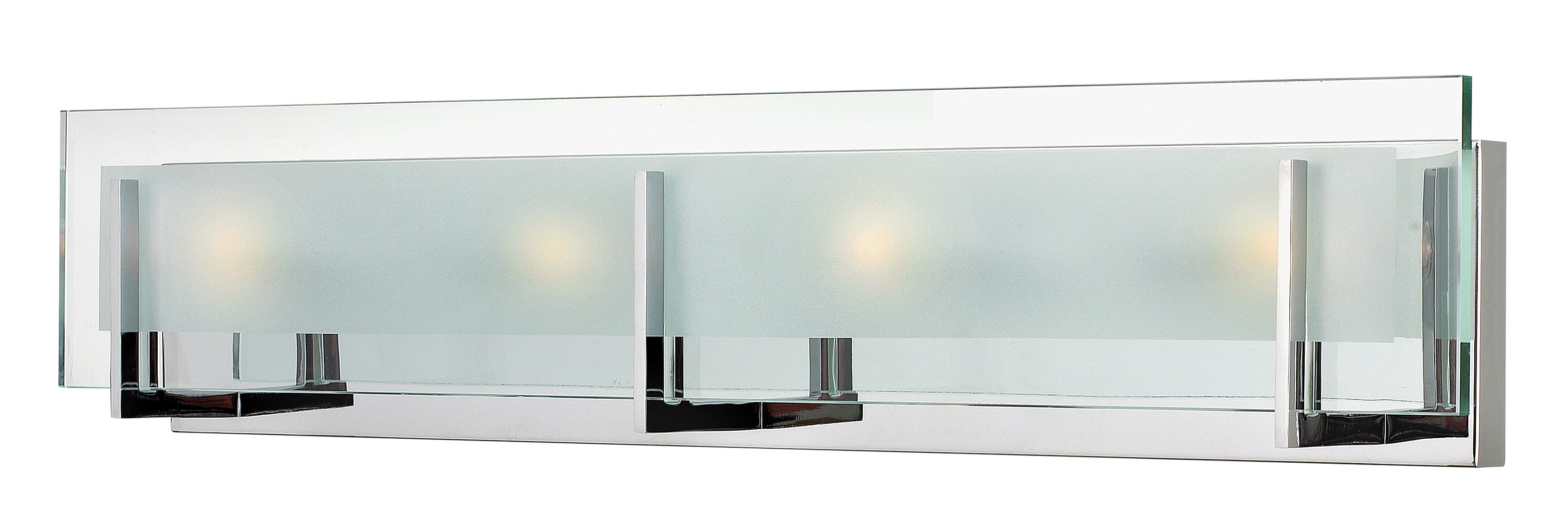 Chrome Four Light Bath from the Latitude Collection