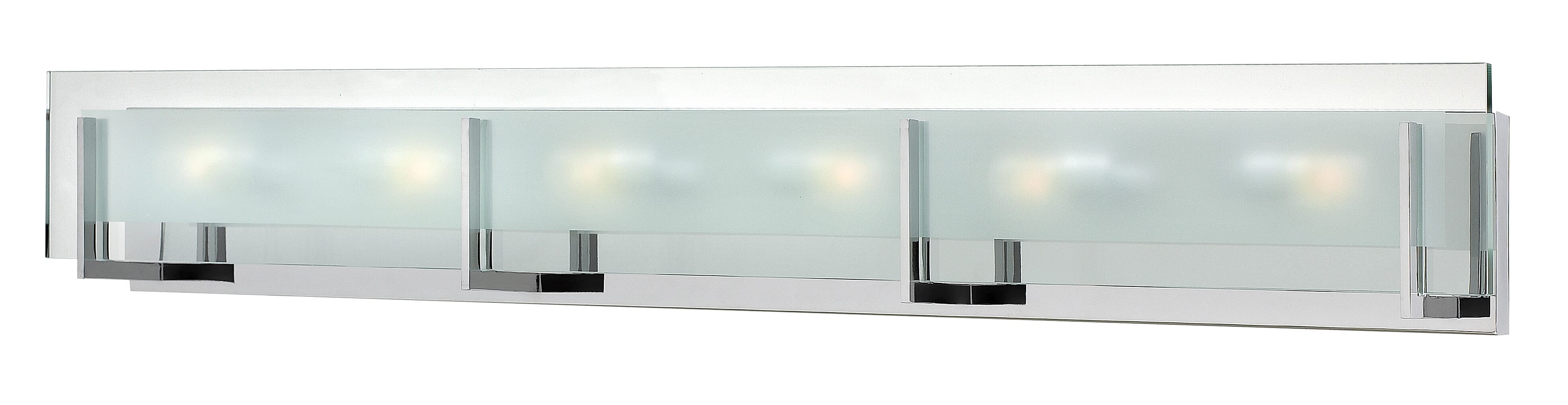 Chrome Six Light Bath from the Latitude Collection