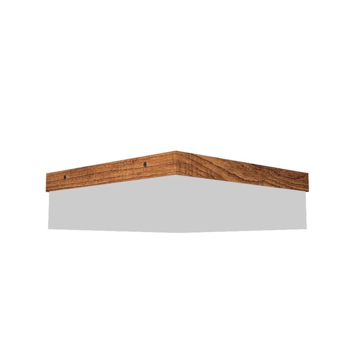 Clean LED Ceiling Mount in Imbuia Clean LED Ceiling Mount in Imbuia