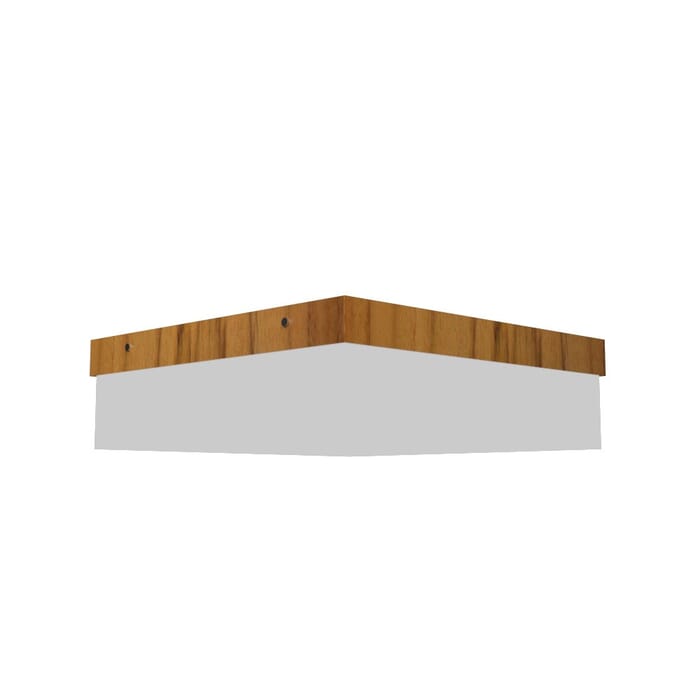 Clean LED Ceiling Mount in Teak Clean LED Ceiling Mount in Teak
