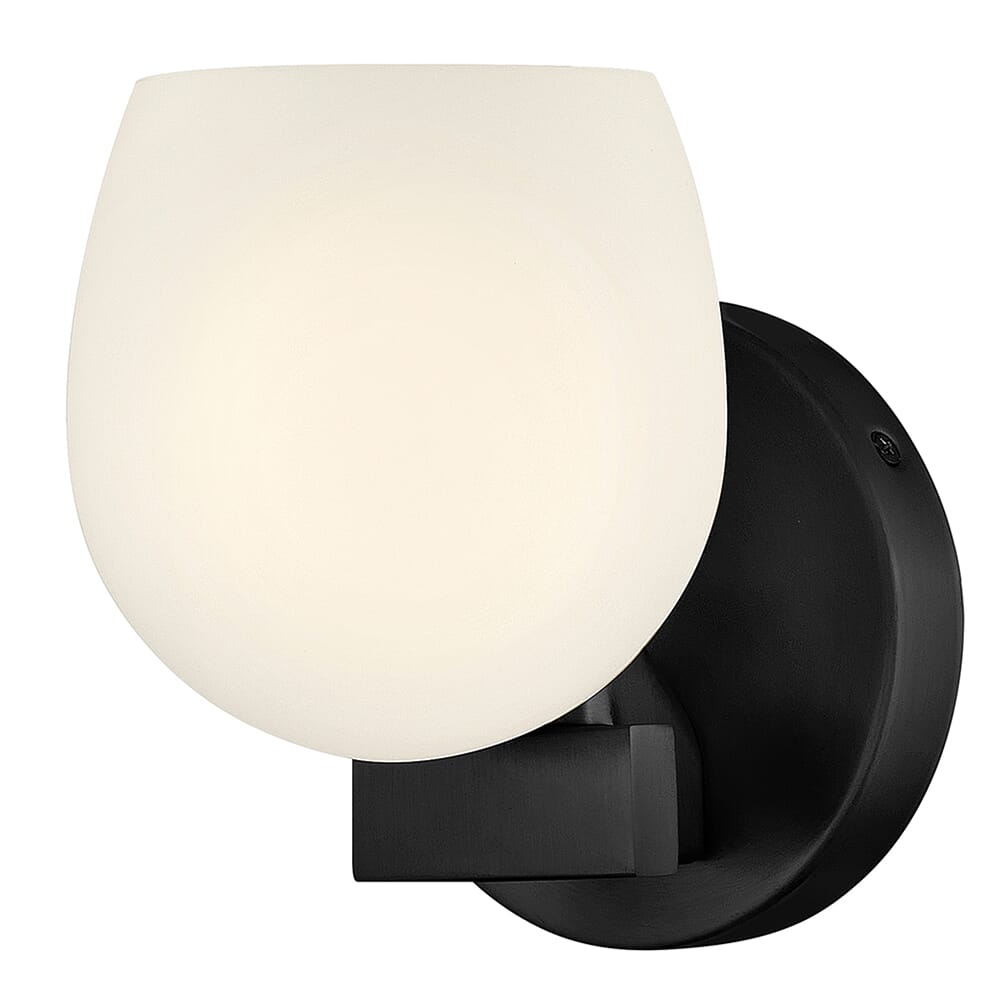 Black LED Wall Sconce from the Mae Collection