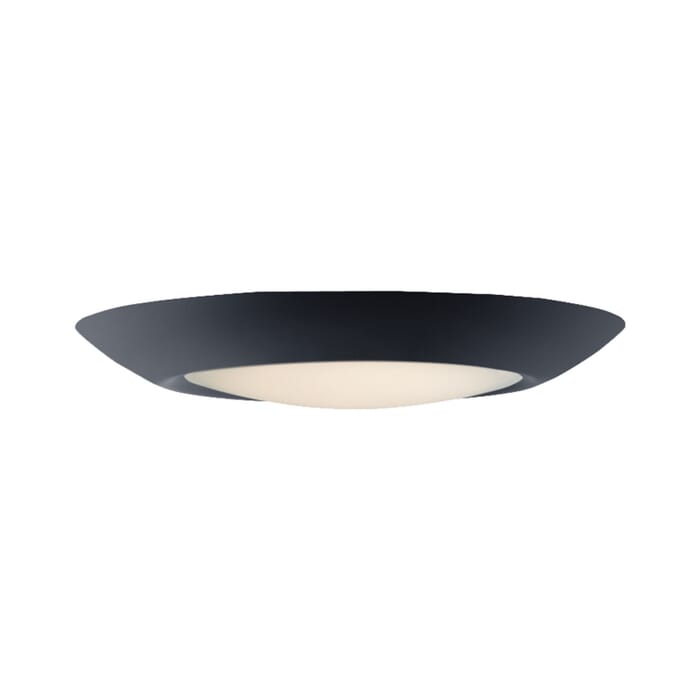Diverse 1-Light LED Flush Mount in Black Diverse 1-Light LED Flush Mount in Black