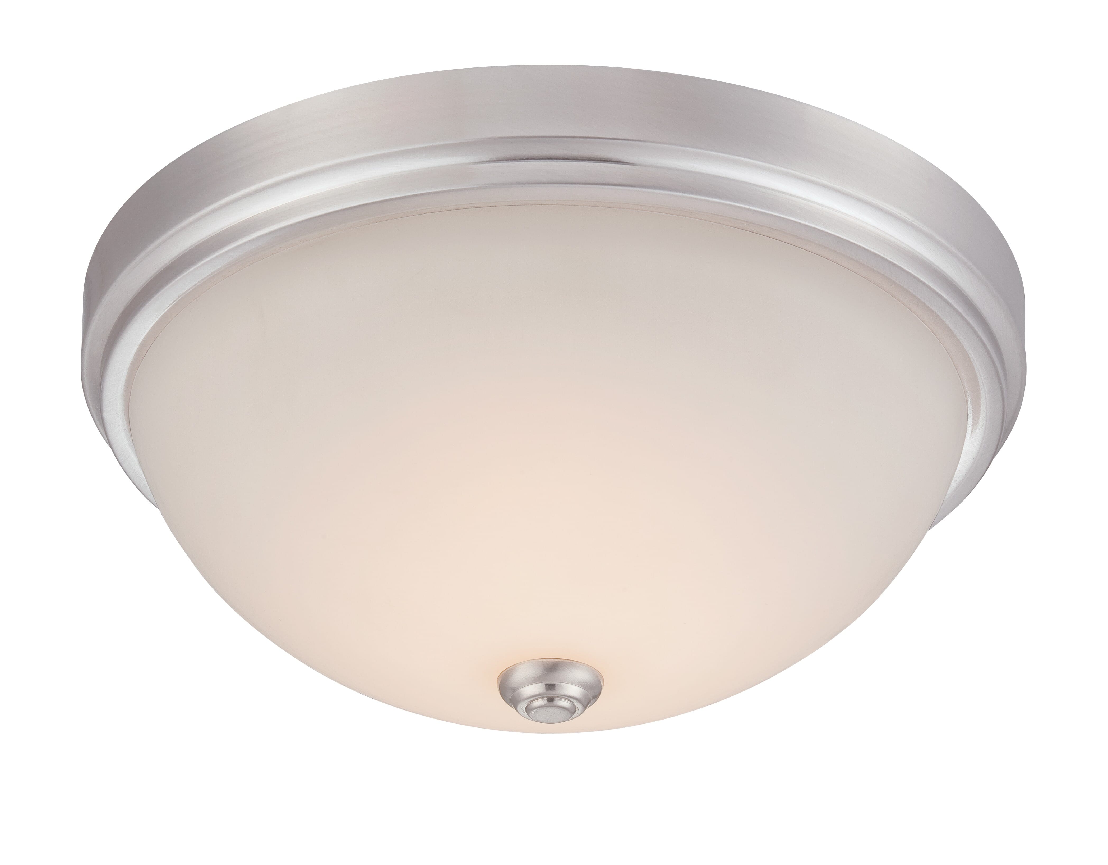 Hopkins LED Flushmount in Satin Platinum