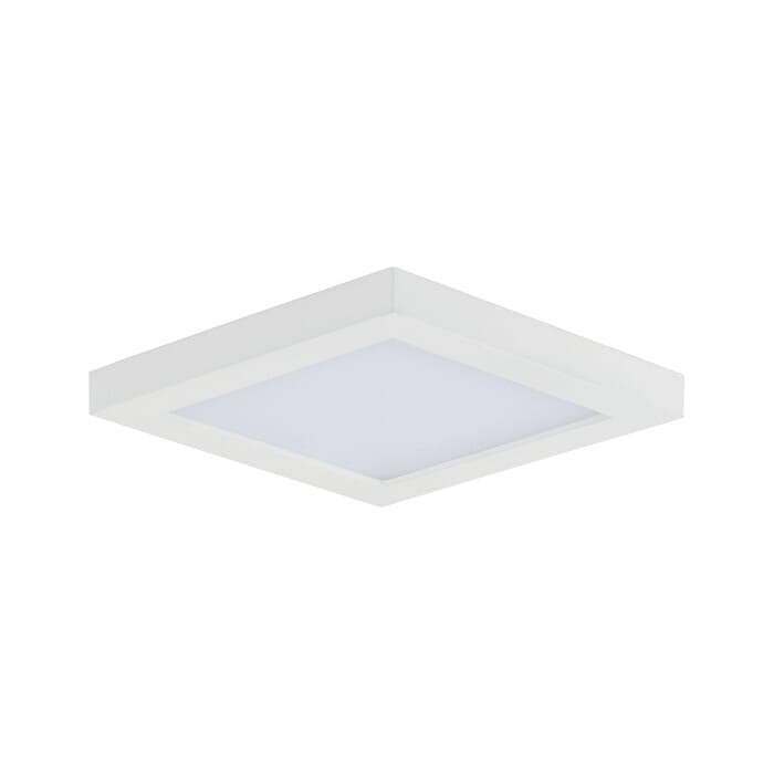 Chip 1-Light LED Flush Mount in White Chip 1-Light LED Flush Mount in White