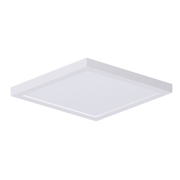 Chip 1-Light LED Flush Mount in White Chip 1-Light LED Flush Mount in White