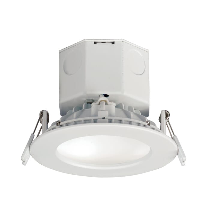 Cove 1-Light LED Recessed Downlight in White Cove 1-Light LED Recessed Downlight in White