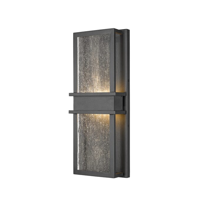 Z-Lite Eclipse 2-Light Outdoor Wall Sconce In Black Z-Lite Eclipse 2-Light Outdoor Wall Sconce In Black