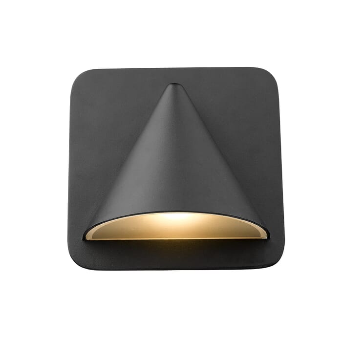 Z-Lite Obelisk 1-Light Outdoor Wall Sconce In Black Z-Lite Obelisk 1-Light Outdoor Wall Sconce In Black