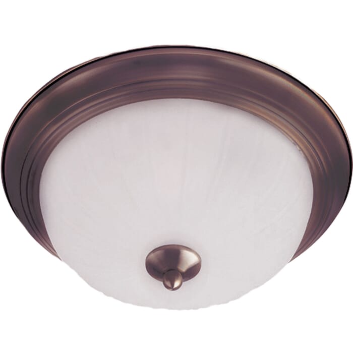 Essentials - 583x 1-Light Flush Mount in Oil Rubbed Bronze Essentials - 583x 1-Light Flush Mount in Oil Rubbed Bronze