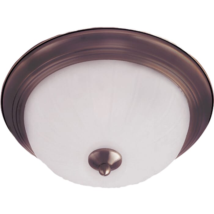 Essentials - 583x 2-Light Flush Mount in Oil Rubbed Bronze Essentials - 583x 2-Light Flush Mount in Oil Rubbed Bronze