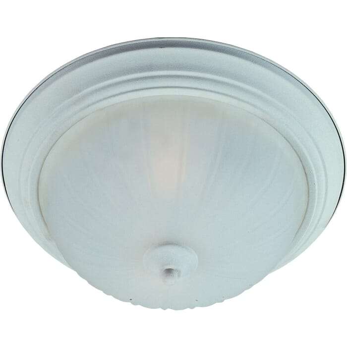 Maxim Lighting Essentials 3-Lt Flush Mount, Textured White Maxim Lighting Essentials 3-Lt Flush Mount, Textured White