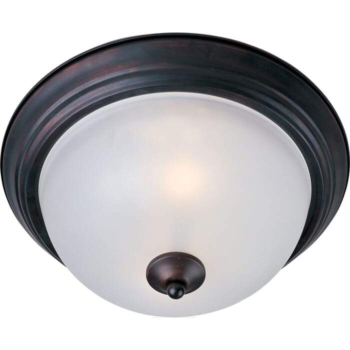 Essentials - 584x 2-Light Flush Mount in Oil Rubbed Bronze Essentials - 584x 2-Light Flush Mount in Oil Rubbed Bronze