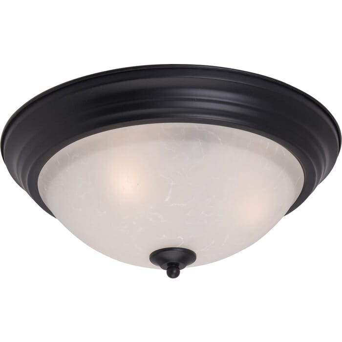 Maxim Lighting Essentials 2-Light Ceiling Light in Black Maxim Lighting Essentials 2-Light Ceiling Light in Black