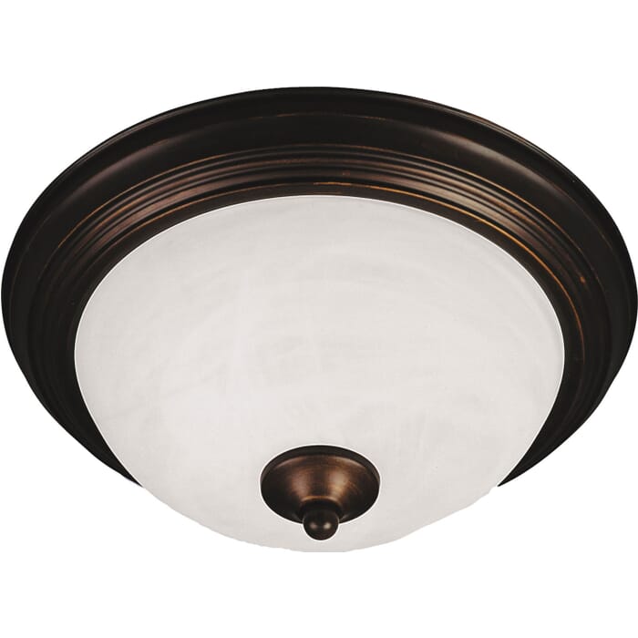 Essentials - 584x 2-Light Flush Mount in Oil Rubbed Bronze Essentials - 584x 2-Light Flush Mount in Oil Rubbed Bronze