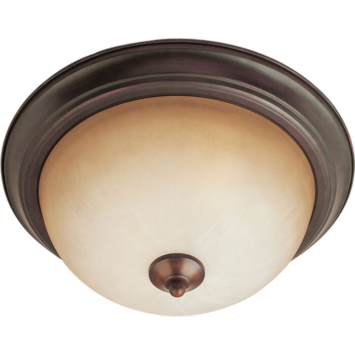 Essentials - 584x 2-Light Flush Mount in Oil Rubbed Bronze Essentials - 584x 2-Light Flush Mount in Oil Rubbed Bronze