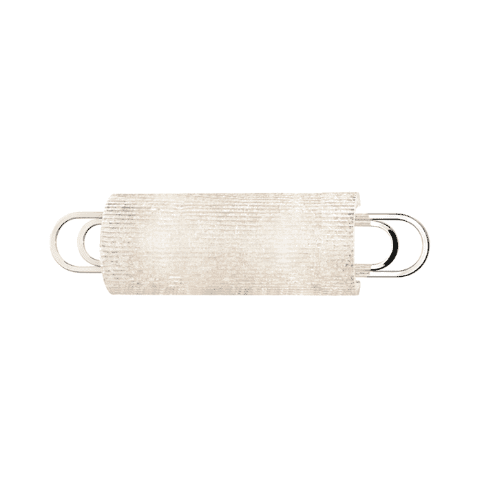 Hudson Valley Buckley 2-Light 18" Bathroom Vanity Light in Polished Nickel Hudson Valley Buckley 2-Light 18" Bathroom Vanity Light in Polished Nickel