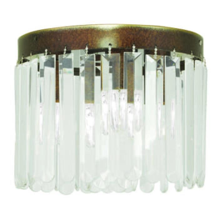 Ashton 3-Light Ceiling Mount in Hand Applied Palacial Bronze Ashton 3-Light Ceiling Mount in Hand Applied Palacial Bronze